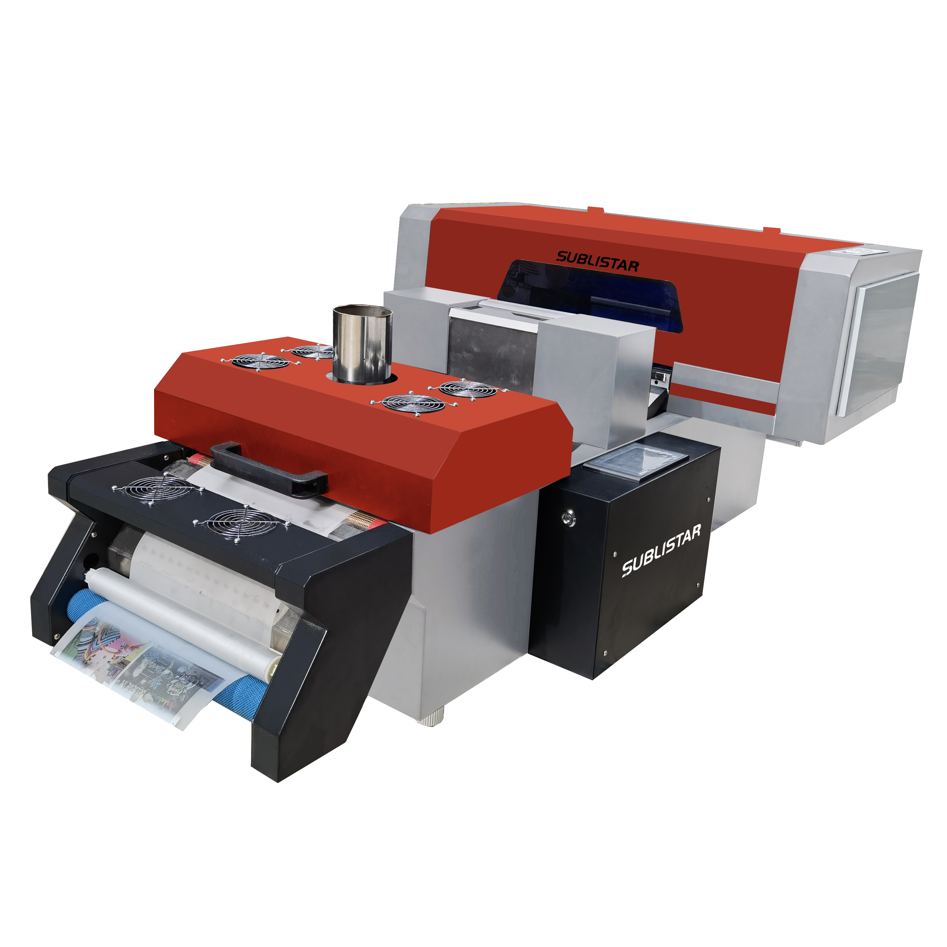 DTF 30cm PET Film Printing Printer with Dual XP600 Printheads